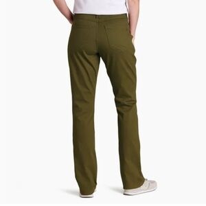 Kuhl Pants Womens 12 Short Green Kontour Straight Jeans Drawstring